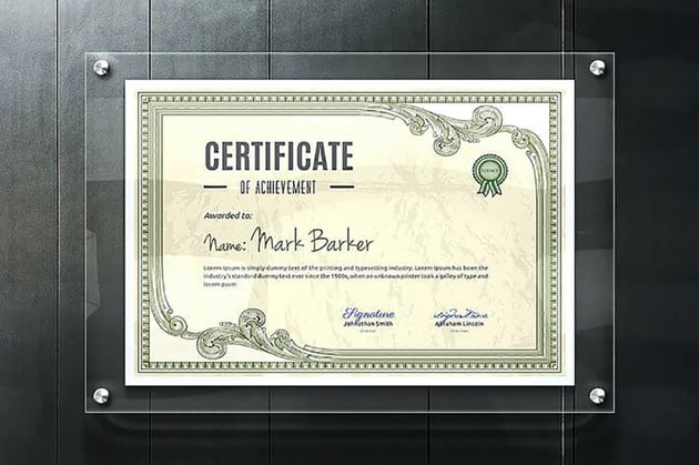 Free &amp; Premium Google Docs Certificate Template Designs (2021)
